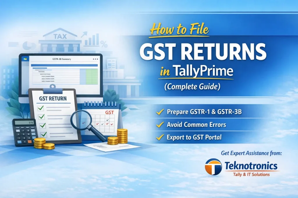 GST Filing in TallyPrime | Step-by-Step Guide for Businesses…