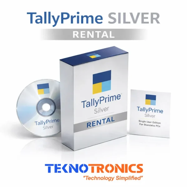 TallyPrime Silver - Single User License (Rental)