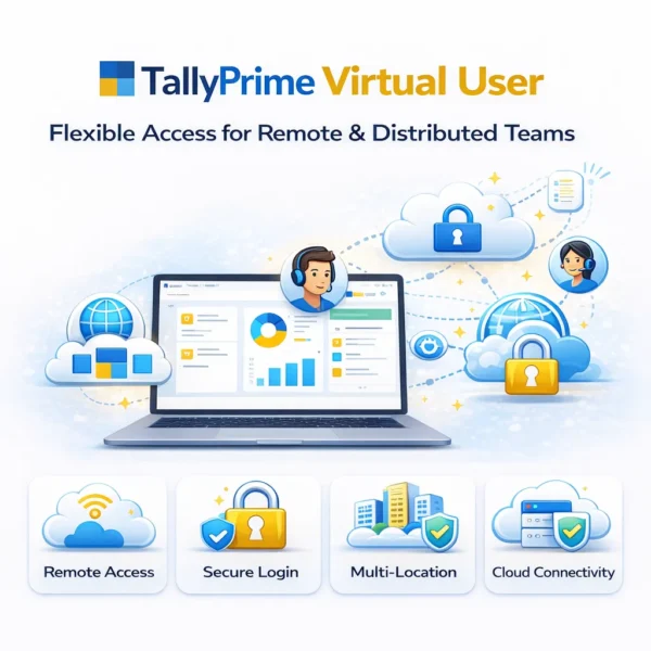 TallyPrime Virtual User - Remote Access Anywhere