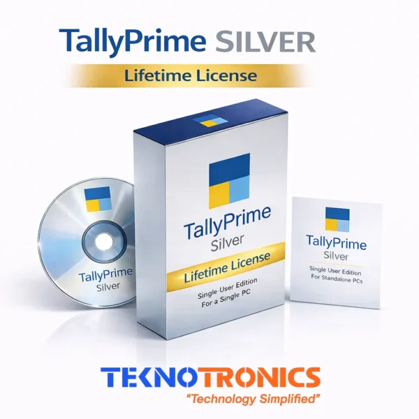 TallyPrime Silver - Single User License (Lifetime)